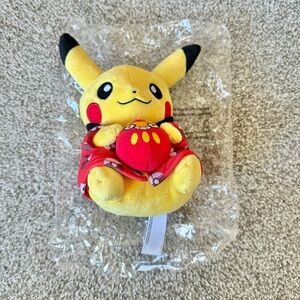 Pokemon Center original Plush Monthly Pikachu December JPN max